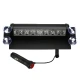 Stroboscop LED auto parbriz COB rosu albastru 
