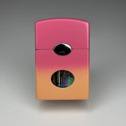 Bricheta Dubla metalica Pink-Orange BB03 TWP020