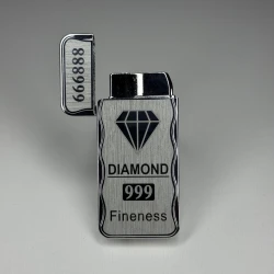 Bricheta Silver Bar Diamond A01-16