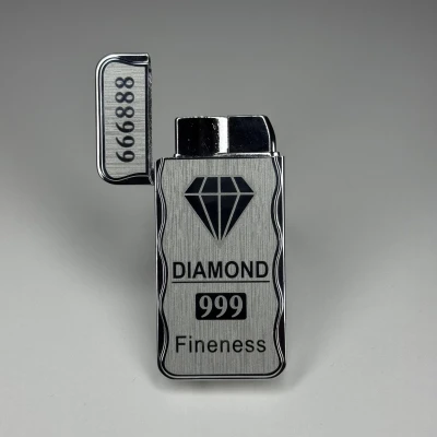 Bricheta Silver Bar Diamond A01-16