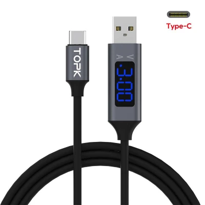 Cablu USB C cu Display Digital incarcare telefon mobil
