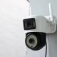 Camera de supraveghere IP 2 EYES VIEW 2 ECRANE in acelasi timp 5.0MPX rotire 360 ​​​​de grade vedere pe timp de noapte