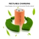 Set 2 Acumulator 26650 ART FAT  ORANGE 6800mAH 3.7V