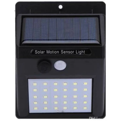 Set 2 Lampi BRIGHT 30 LED Solare cu senzor de miscare si lumina 1 mod ILUMINARE