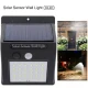 Set 3 Lampi BRIGHT 30 LED Solare cu senzor de miscare si lumina 1 mod ILUMINARE