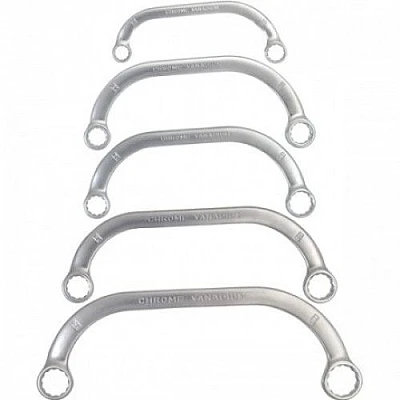 Set 5 chei inelare tip U  8x10-21x22 mm