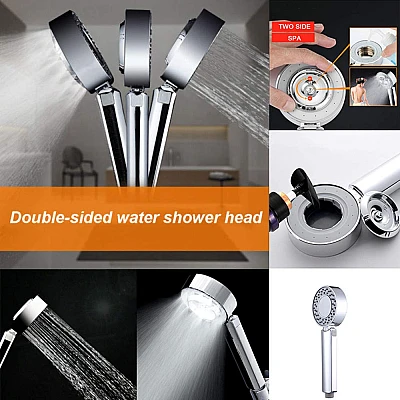 Cap de dus 2 in 1 cu dozator sampon TurboShower Cap de dus 2 in 1 cu dozator sampon TurboShower