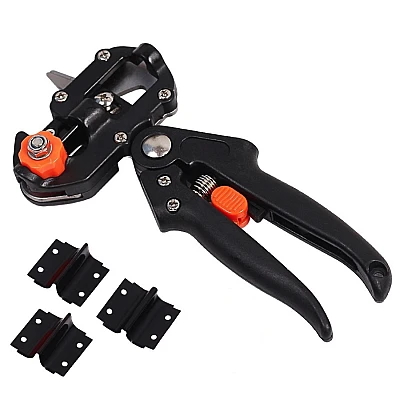 Cleste pentru altoit cu 3 lame diferite Cleste pentru altoit cu 3 lame diferite