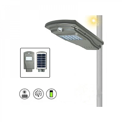Lampa Stradala SMART LED 20W Cu Panou Solar Lampa Stradala SMART LED 20W Cu Panou Solar