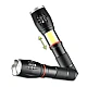 Lanternă din metal tactic TagLight Elite cu led Cree q5, zoom reglabil, Led lateral, 5 moduri de lumină Lanternă din metal tactic TagLight Elite cu led Cree q5, zoom reglabil, Led lateral, 5 moduri de lumină