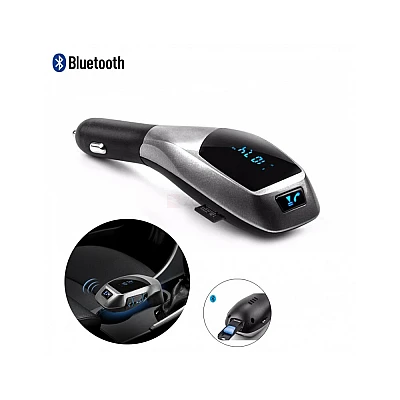 Modulator Masina Bluetooth X5, Handsfree, Port USB, Slot Card MicroSD Modulator Masina Bluetooth X5, Handsfree, Port USB, Slot Card MicroSD