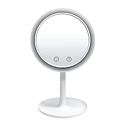 Oglinda make-up cu lumina si ventilator