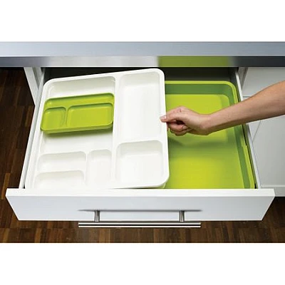 Organizator extensibil suport sertar tacamuri bucatarie Drawer Store Organizator extensibil suport sertar tacamuri bucatarie Drawer Store