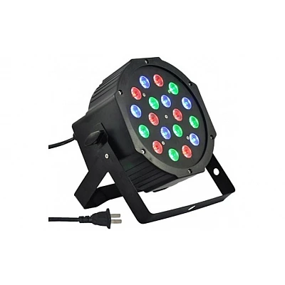 Proiector PAR 18 LED-uri Lumini Scena JOC de lumini Dj sau Club Reflector 18 LED RGB cu proiectie lumini Proiector PAR 18 LED-uri Lumini Scena JOC de lumini Dj sau Club Reflector 18 LED RGB cu proiectie lumini