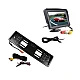 Set suport numar auto cu camera video marsarier si monitor pliabil TFT Set suport numar auto cu camera video marsarier si monitor pliabil TFT