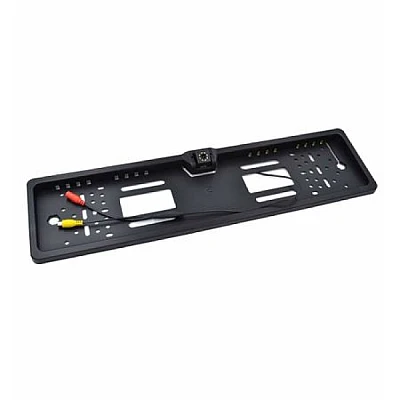 Set suport numar auto cu camera video marsarier si monitor pliabil TFT Set suport numar auto cu camera video marsarier si monitor pliabil TFT