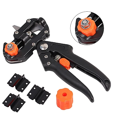 Cleste pentru altoit cu 3 lame diferite Cleste pentru altoit cu 3 lame diferite