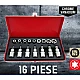 Trusa MLG-2029 16 piese chei tubulare capete biti torx Trusa MLG-2029 16 piese chei tubulare capete biti torx