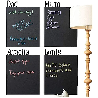 Set 2 Stickere-autocolant pentru scris si desenat 45 x 200 cm Set 2 Stickere-autocolant pentru scris si desenat 45 x 200 cm