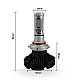 Set 2 becuri LED auto X3 H4 cu doua faze putere 50W 6000 lumeni temperatura 6000K Set 2 becuri LED auto X3 H4 cu doua faze putere 50W 6000 lumeni temperatura 6000K