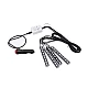 Benzi Led Auto Ambientale 9 Led 8 Culori Telecomanda Benzi Led Auto Ambientale 9 Led 8 Culori Telecomanda