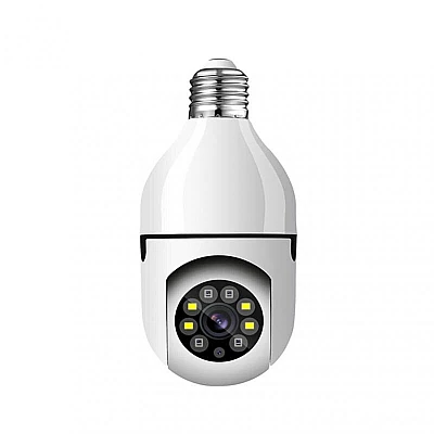 Camera de supraveghere Wifi SOCLU E27 rotatie 360 grade SMART XL Camera de supraveghere Wifi SOCLU E27 rotatie 360 grade SMART XL