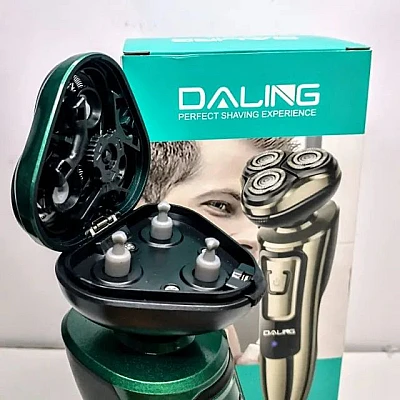Aparat de barbierit DALING rezistent la apa VERDE Aparat de barbierit DALING rezistent la apa VERDE