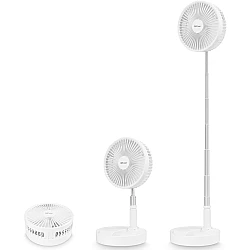 Ventilator de masa fara fir pliabil foarte silentios