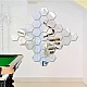 Set 12 Oglinzi Design Hexagon MARI 20x23 - Oglinzi Decorative Acrilice Cristal - Diamant - Fagure 12 bucati/set TA Set 12 Oglinzi Design Hexagon MARI 20x23 - Oglinzi Decorative Acrilice Cristal - Diamant - Fagure 12 bucati/set TA