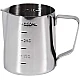 Cana din inox cu gradatie pentru spumare cu maner 350 ml Cana din inox cu gradatie pentru spumare cu maner 350 ml