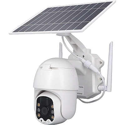 Camera supraveghere PTZ Solara fara fir pentru exterior Camera supraveghere PTZ Solara fara fir pentru exterior