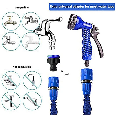 Furtun Extensibil Creponat 60m MAGIC HOSE Furtun Extensibil Creponat 60m MAGIC HOSE