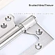 Set 2 x Balama inox ascunsa pentru usi bucatarie sau dulap XIZIYINGHUA Set 2 x Balama inox ascunsa pentru usi bucatarie sau dulap XIZIYINGHUA