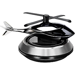 Odorizant Auto Cu Incarcare Solara Baza Antiderapanta Model Elicopter