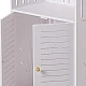 Raft de baie WPC alb Dulap 92x40x25 cm Raft de baie WPC alb Dulap 92x40x25 cm