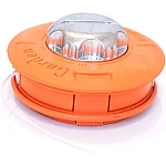 Tambur motocoasa cap aluminiu M10 pas 1.25 mm fir 3 mm GARDEN PORTOCALIU
