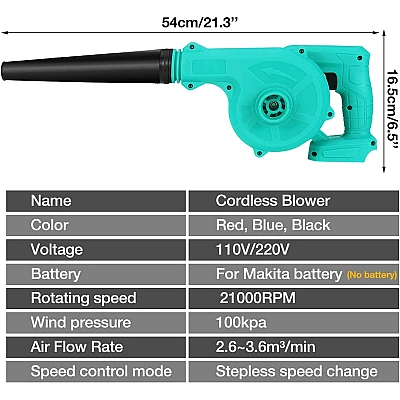 Suflanta electrica cu un acumulator 21V 3000 mHa Suflanta electrica cu un acumulator 21V 3000 mHa
