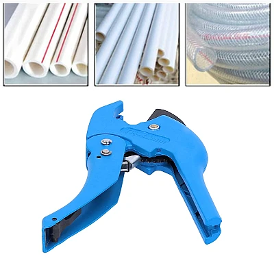 Cleste pentru taiat tevi plastic Ppr 42mm Albastru Cleste pentru taiat tevi plastic Ppr 42mm Albastru