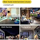 Mini proiector portabil HD 1080P sunet surround 360 de grade Videoproiector Home Cinema Mini proiector portabil HD 1080P sunet surround 360 de grade Videoproiector Home Cinema