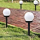 SET 4 Lampi solare X18 pentru gradina sau terasa in forma de GLOB SET 4 Lampi solare X18 pentru gradina sau terasa in forma de GLOB