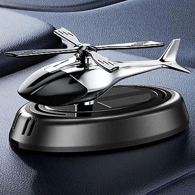 Odorizant Auto Cu Incarcare Solara Baza Antiderapanta Model Elicopter Odorizant Auto Cu Incarcare Solara Baza Antiderapanta Model Elicopter