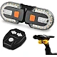 Semnalizare Bicicleta FY-1825 Ovala cu Telecomanda Wireless Semnalizare Bicicleta FY-1825 Ovala cu Telecomanda Wireless