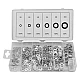 Kit 900 de garnituri plate din otel A3, include 6 dimensiuni diferite: M3 M4 M5 M6 M7 M8 M10 Kit 900 de garnituri plate din otel A3, include 6 dimensiuni diferite: M3 M4 M5 M6 M7 M8 M10