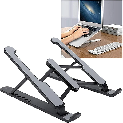 Suport pliabil cu mai multe poziții pentru racire laptop Suport pliabil cu mai multe poziții pentru racire laptop