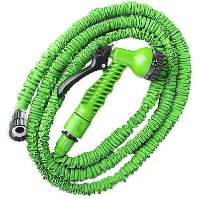Furtun Extensibil VERDE Creponat 60m MAGIC HOSE Furtun Extensibil VERDE Creponat 60m MAGIC HOSE