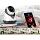 Camera de Supraveghere cu Wifi Alb Camera de Supraveghere cu Wifi Alb