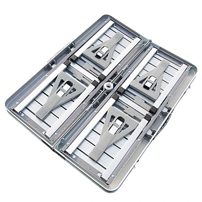 Masa de cafea 4 Scaune din aluminiu pentru camping în aer liber portabila si pliabila pentru picnic tip valiza Masa de cafea 4 Scaune din aluminiu pentru camping în aer liber portabila si pliabila pentru picnic tip valiza