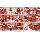 Cutie 80Pcs Papuci Conectori Electrici din Cupru Cutie 80Pcs Papuci Conectori Electrici din Cupru