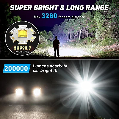 Lanterna de mana LED X3 Lanterna de mana LED X3