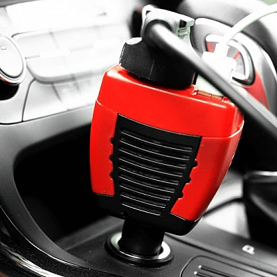 Invertor Auto 12v 150w Rosu de Tensiune la Bricheta